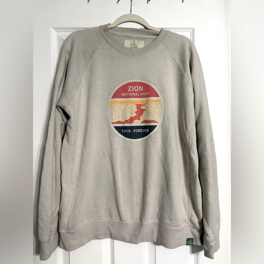 Zion National Park Crewneck Sweatshirt